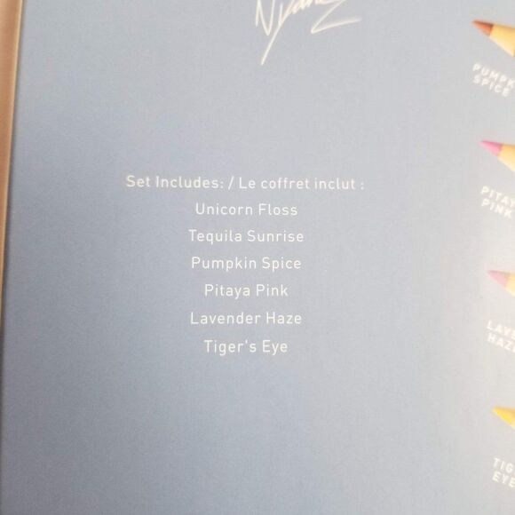 Morphe X Nyane Fierce Fairytale Wild & Bold 6 Piece Color Pencil Set - Picture 5 of 5